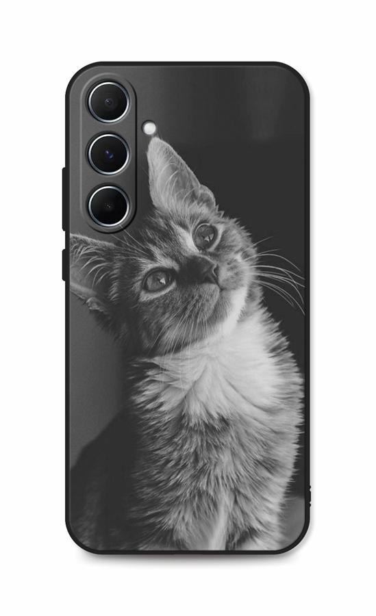 Zadní kryt TopQ DARK na mobil Samsung A37 5G Cute Cat