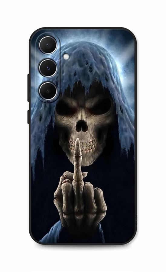 Zadní kryt TopQ DARK na mobil Samsung A37 5G Fuck Off