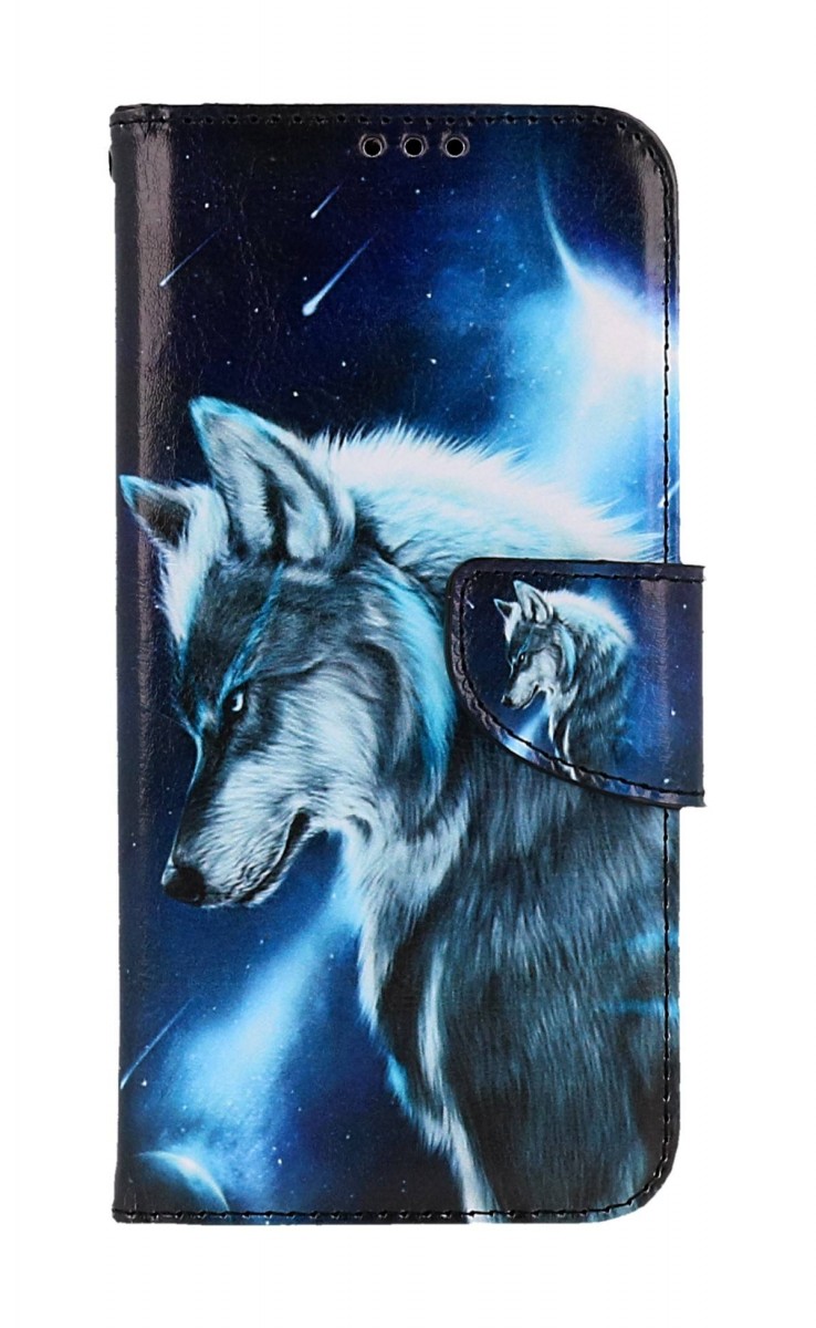 Knížkové pouzdro TopQ na mobil Honor Magic6 Lite 5G Vlkodlak