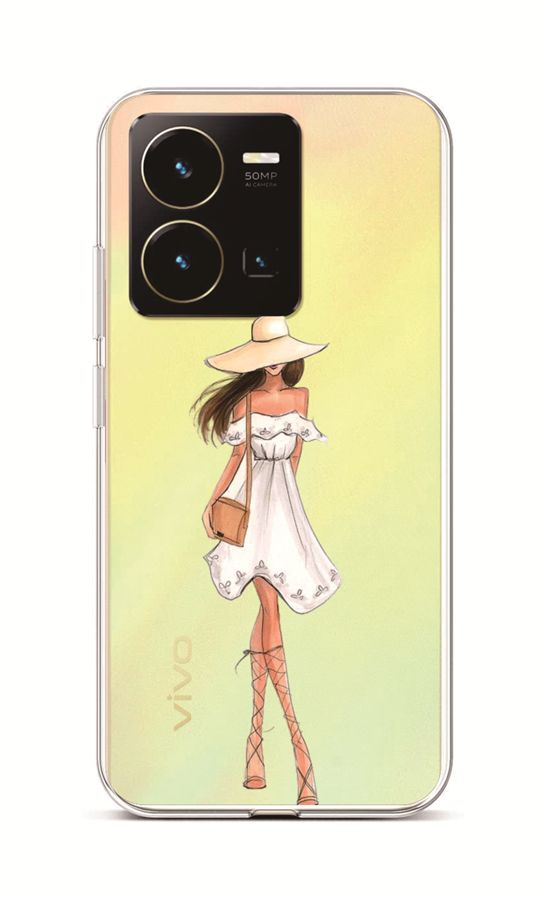 Zadní kryt TopQ na mobil Vivo Y35 Lady 5