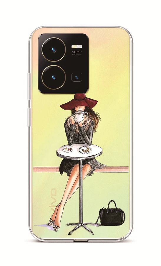 Zadní kryt TopQ na mobil Vivo Y35 Lady 6
