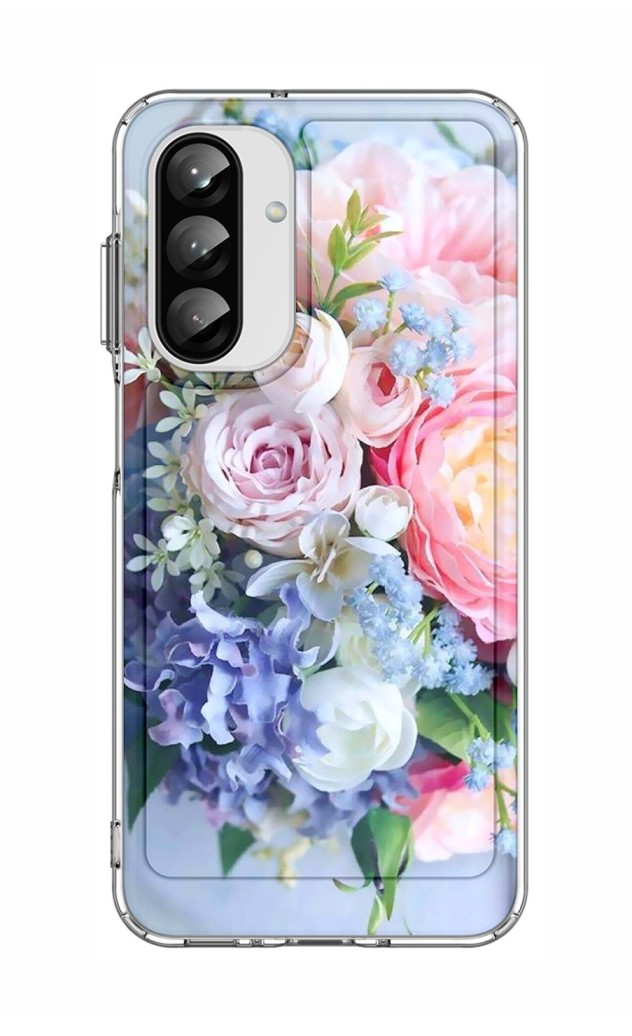 Zadní pevný kryt TopQ Image na mobil Samsung A37 5G Kytice