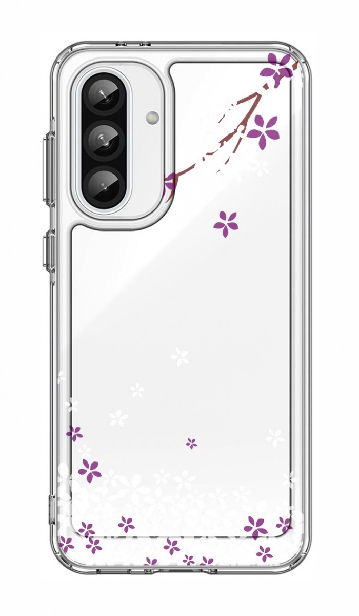 Zadní pevný kryt TopQ Image na mobil Samsung A37 5G Květy sakury