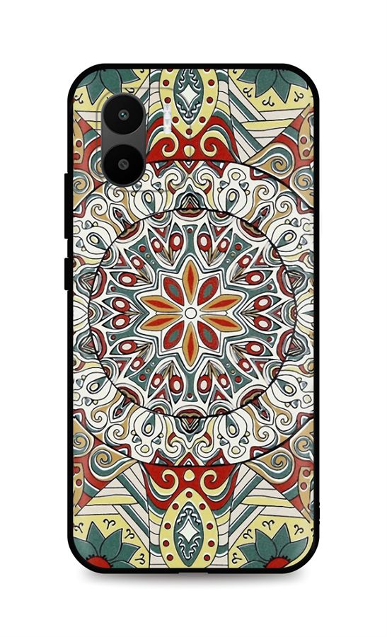 Zadní 3D kryt TopQ na mobil Xiaomi Redmi A1 Barevná mandala