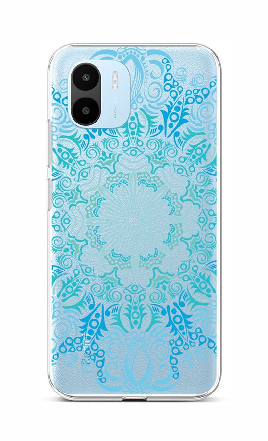 Zadní kryt TopQ na mobil Xiaomi Redmi A1 Blue Mandala
