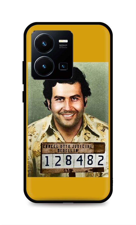 Zadní kryt TopQ DARK na mobil Vivo Y35 Pablo Escobar