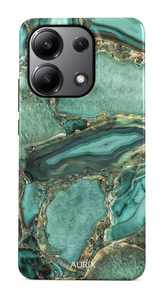 Luxusní kryt AURIX Xiaomi Redmi 15C Emerald Glow