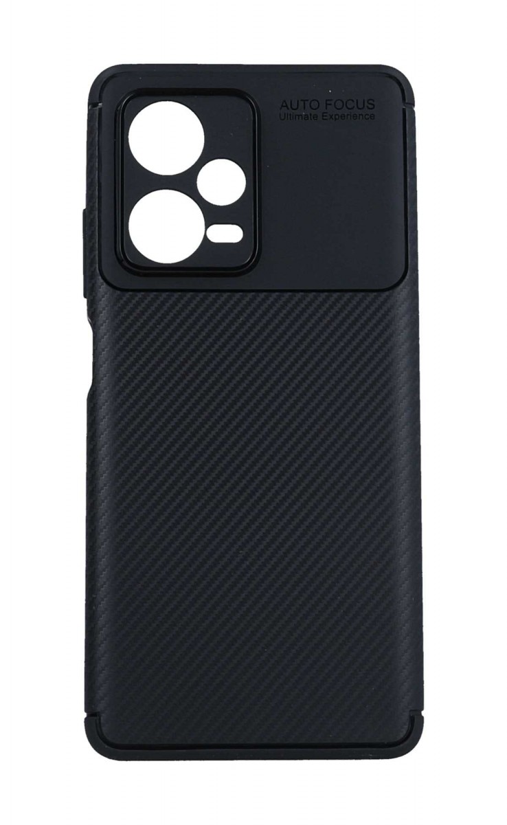 Zadní kryt Vennus Carbon Elite na mobil Xiaomi Redmi Note 12 Pro+ 5G černý