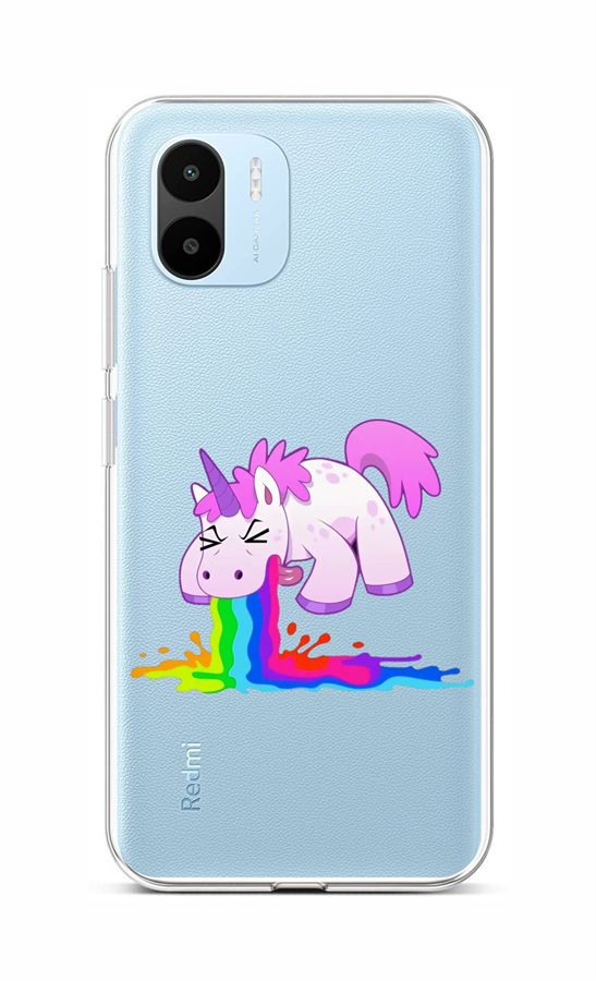 Zadní kryt TopQ na mobil Xiaomi Redmi A1 Rainbow Splash