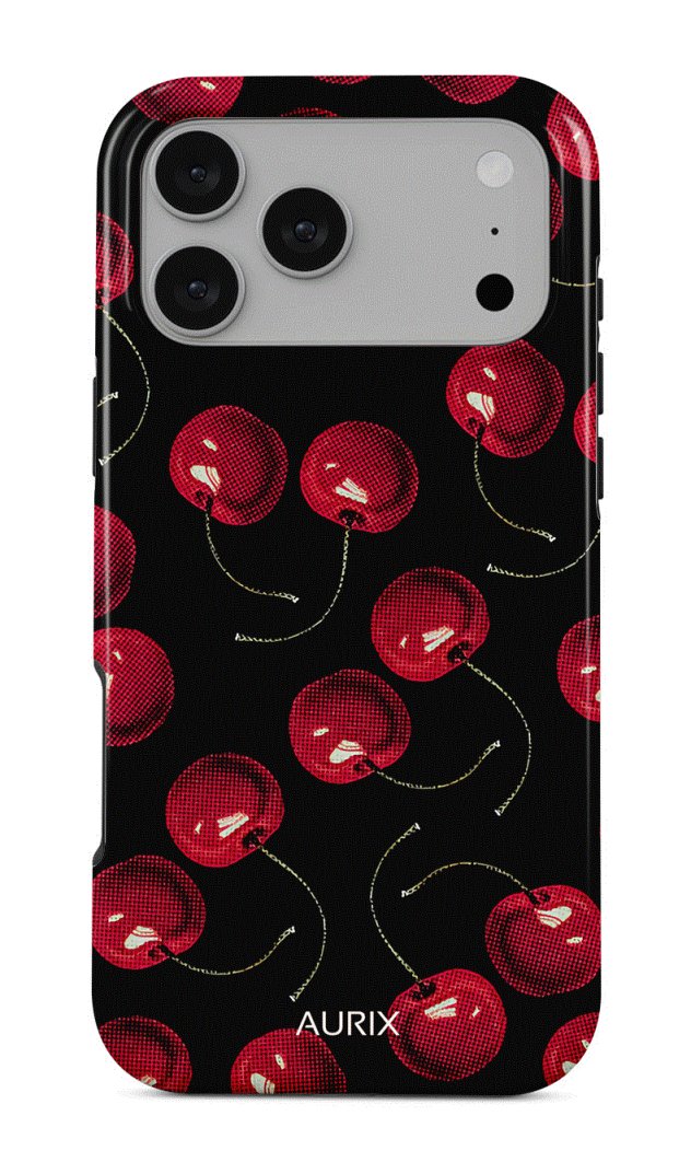 Luxusní kryt AURIX MagSafe iPhone 17 Pro Cherrybomb