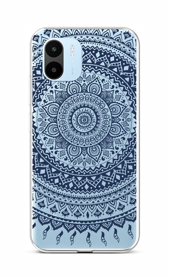 Zadní kryt TopQ na mobil Xiaomi Redmi A1 Navy Mandala