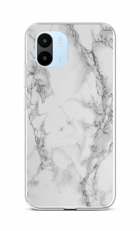 Zadní kryt STYLE TopQ na mobil Xiaomi Redmi A1 Mramor bílý