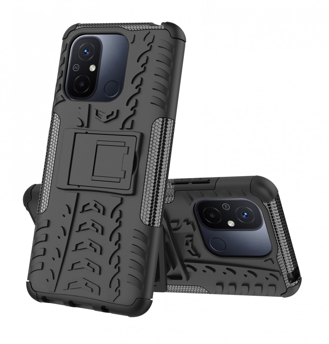 Zadní ultra odolný kryt TopQ na mobil Xiaomi Redmi 12C černý