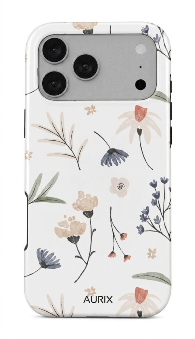 Luxusní kryt AURIX MagSafe iPhone 17 Pro Max Floral Fantasy