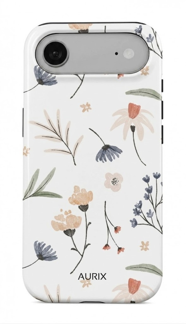 Luxusní kryt AURIX MagSafe iPhone Air Floral Fantasy