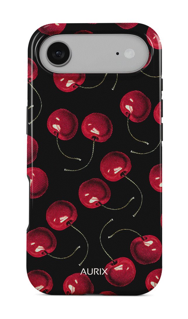 Luxusní kryt AURIX MagSafe iPhone Air Cherrybomb