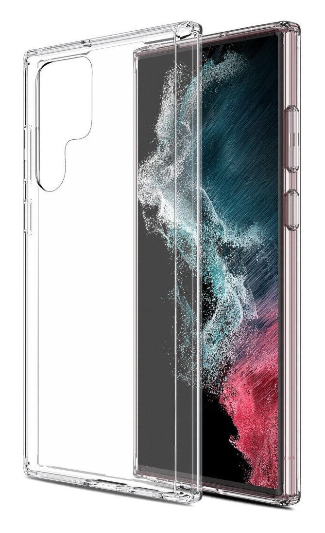 Ultratenký zadní kryt TopQ na mobil Samsung S24 Ultra 0,5 mm průhledný