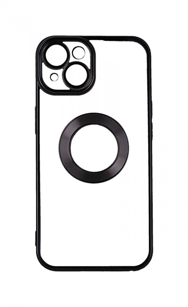 Zadní kryt TopQ na mobil iPhone 14 Beauty Clear černý