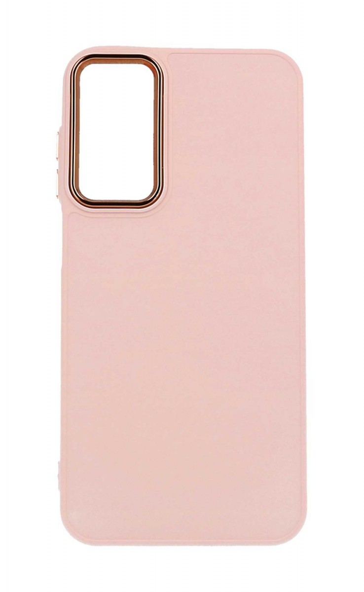 Zadní kryt TopQ Frame na mobil Samsung A15 růžový