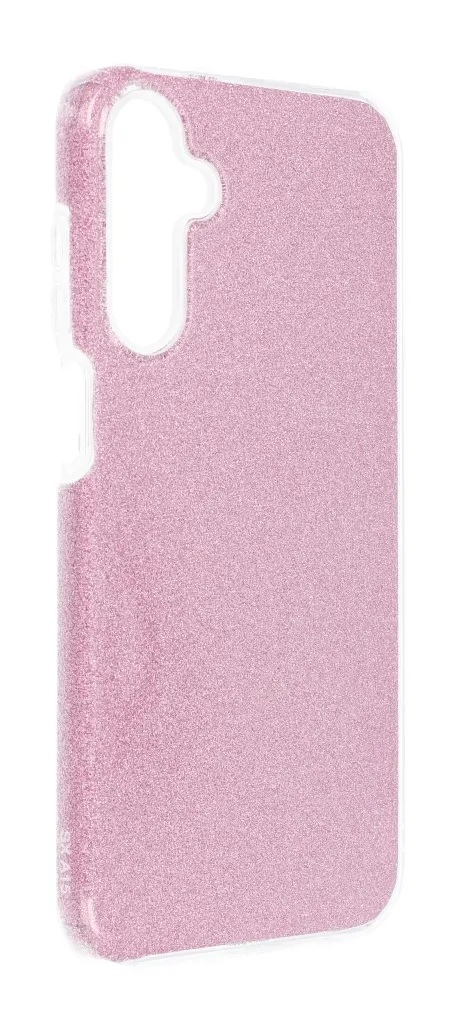Zadní pevný kryt TopQ na mobil Samsung A15 glitter růžový
