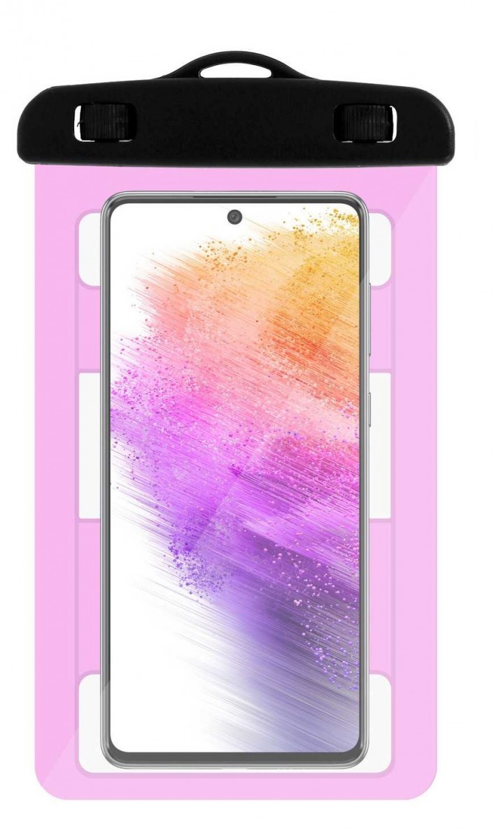 Univerzální vodotěsné pouzdro na mobil Typ 2 růžové