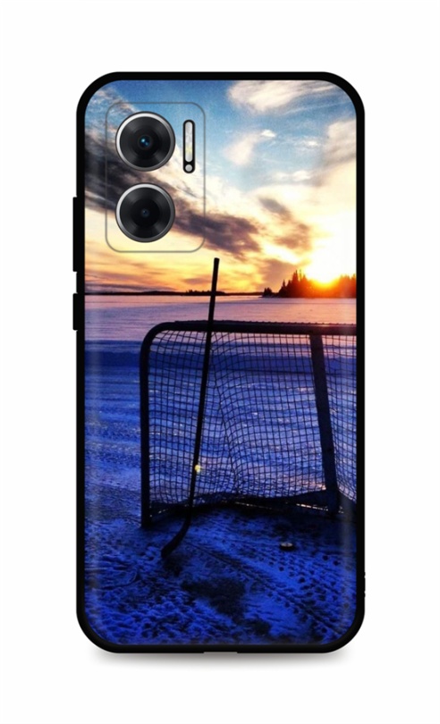 Zadní kryt TopQ DARK na mobil Xiaomi Redmi 10 5G Hockey Sunset