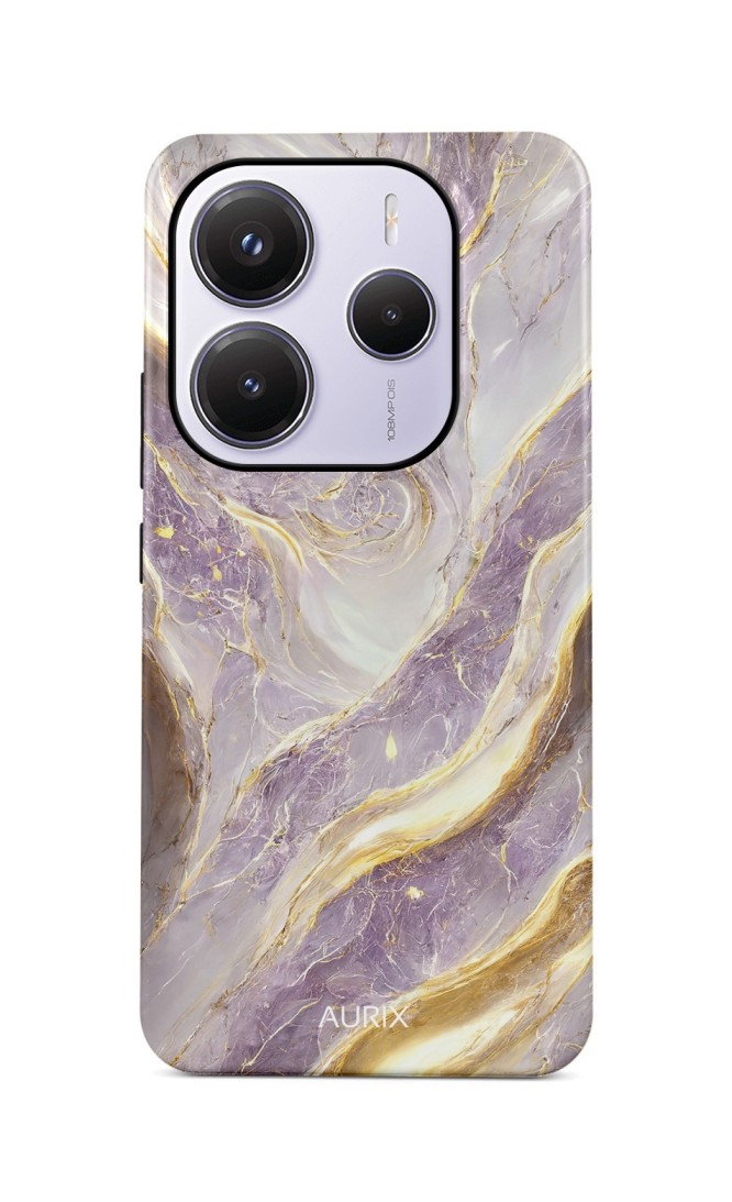 Luxusní kryt AURIX Xiaomi Redmi Note 14 5G Amethyst