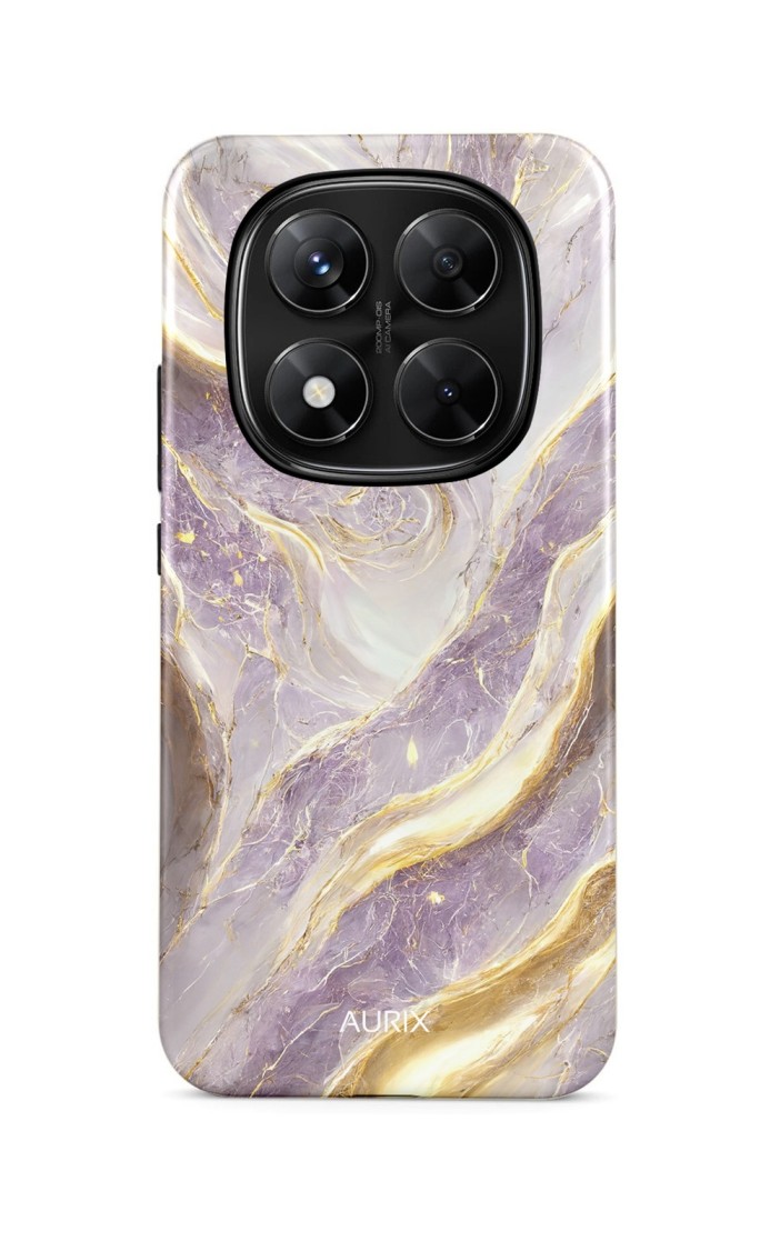 Luxusní kryt AURIX Xiaomi Redmi Note 14 Pro 5G Amethyst
