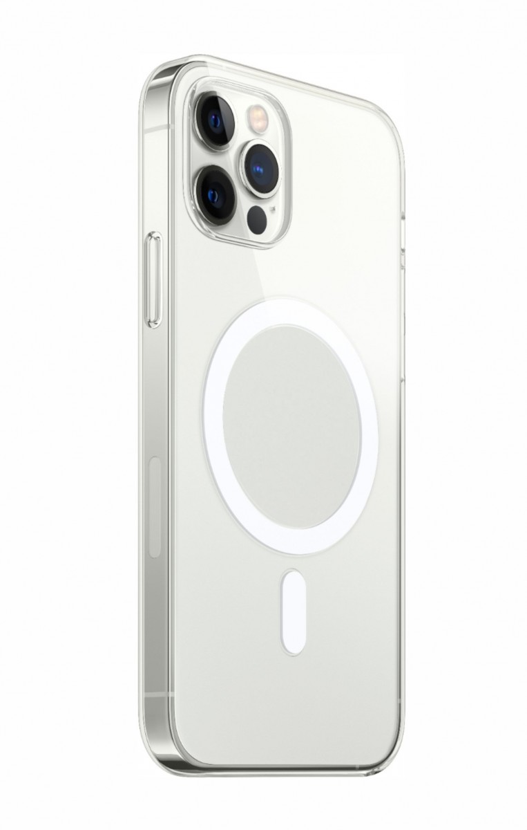 Zadní kryt Swissten Clear Jelly MagStick na mobil iPhone 13 Pro průhledný