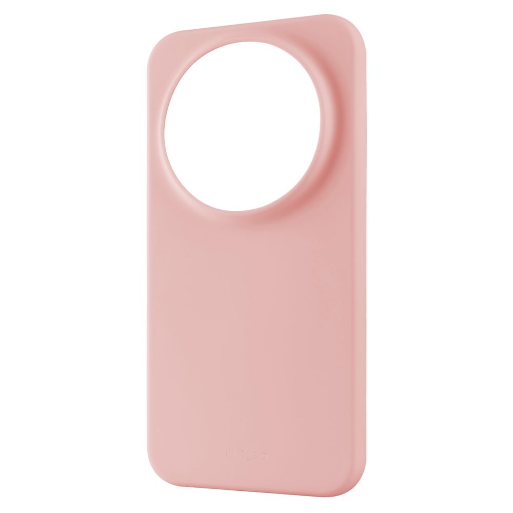 Zadní pogumovaný kryt FIXED Story pro Xiaomi 17 Ultra, růžový