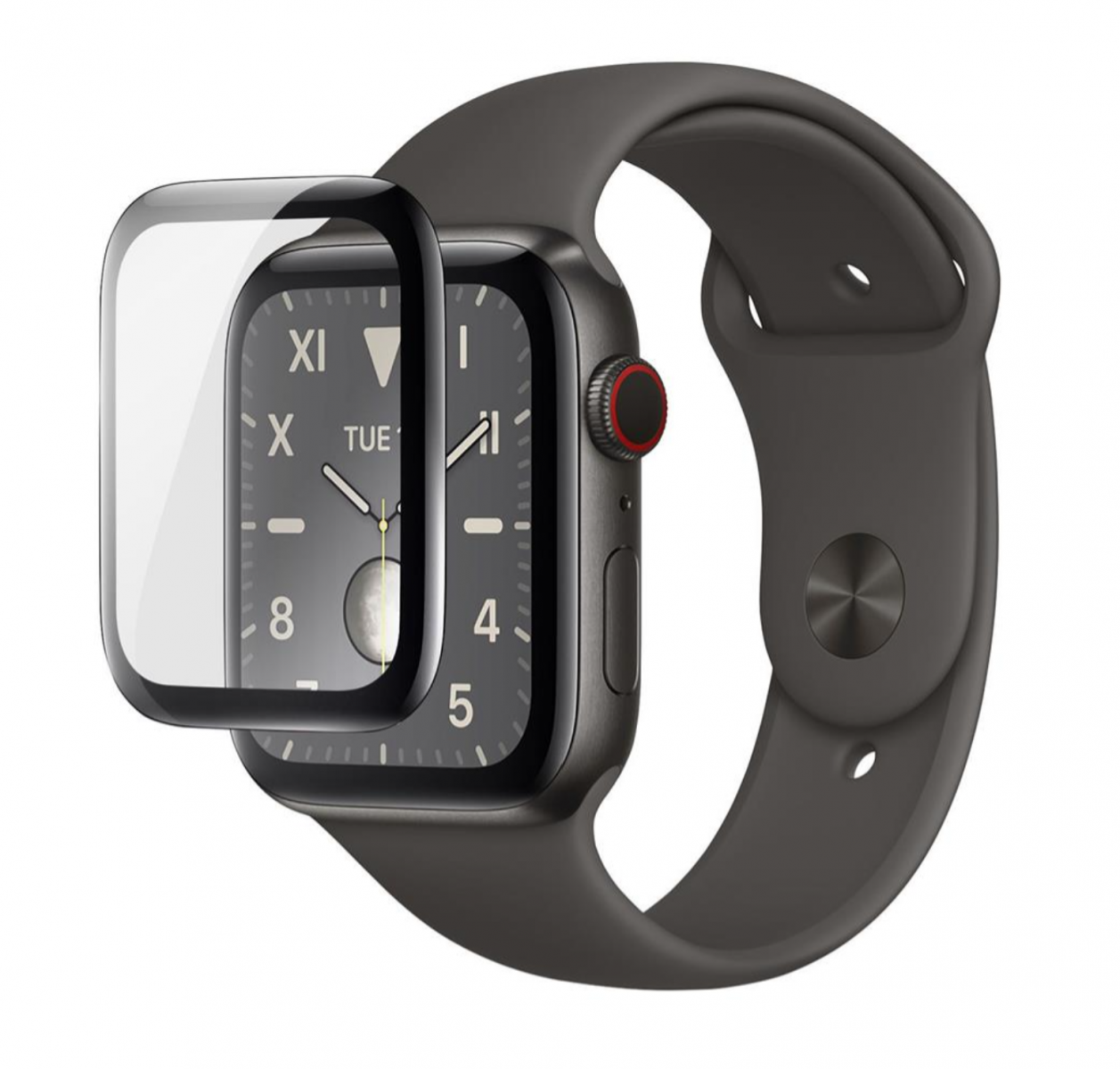 Flexibilní ochrana displeje RedGlass na chytré hodinky Apple Watch SE 2023 (44 mm)
