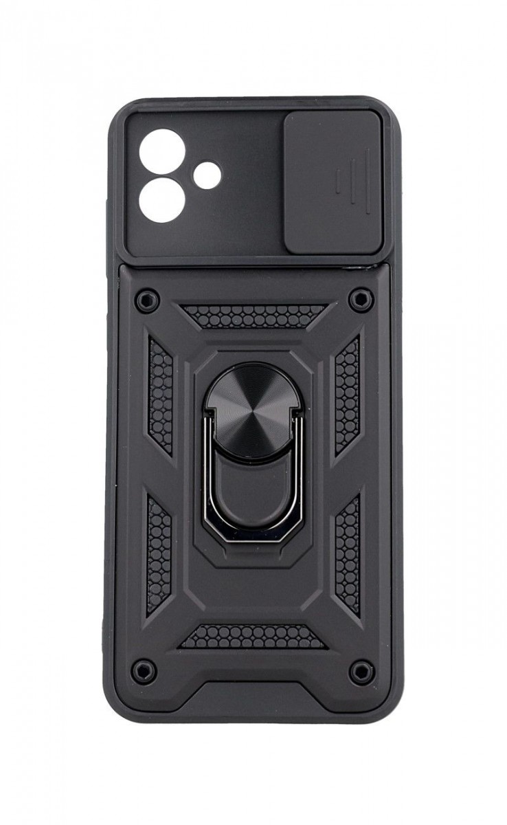 Zadní ultra odolný kryt TopQ Armor Lens na mobil Samsung A04 černý