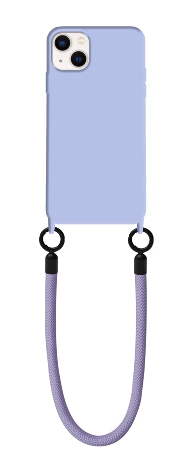 Zadní kryt TopQ Minimalist Wrist Strap na mobil iPhone 14 modrý