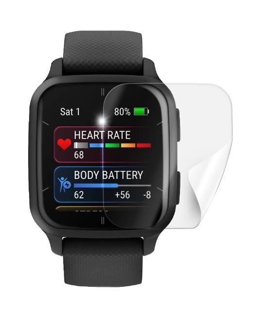 Ochranná fólie RedGlass na chytré hodinky Garmin Venu Sq 2 8 ks