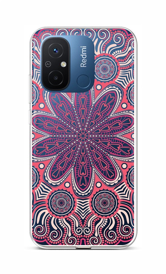 Zadní kryt TopQ na mobil Xiaomi Redmi 12C Romantic Mandala