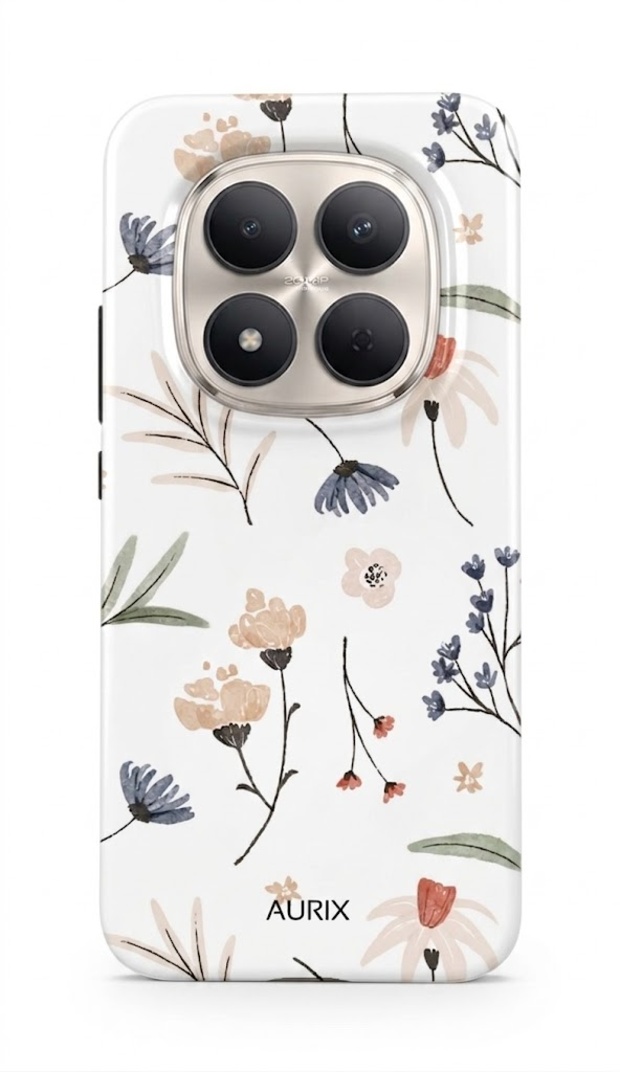 Luxusní kryt AURIX Xiaomi Redmi Note 15 5G Floral Fantasy