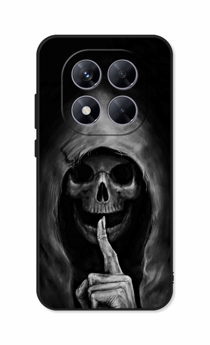 Zadní kryt TopQ DARK na mobil Xiaomi Redmi Note 14 Pro Dark Grim Reaper