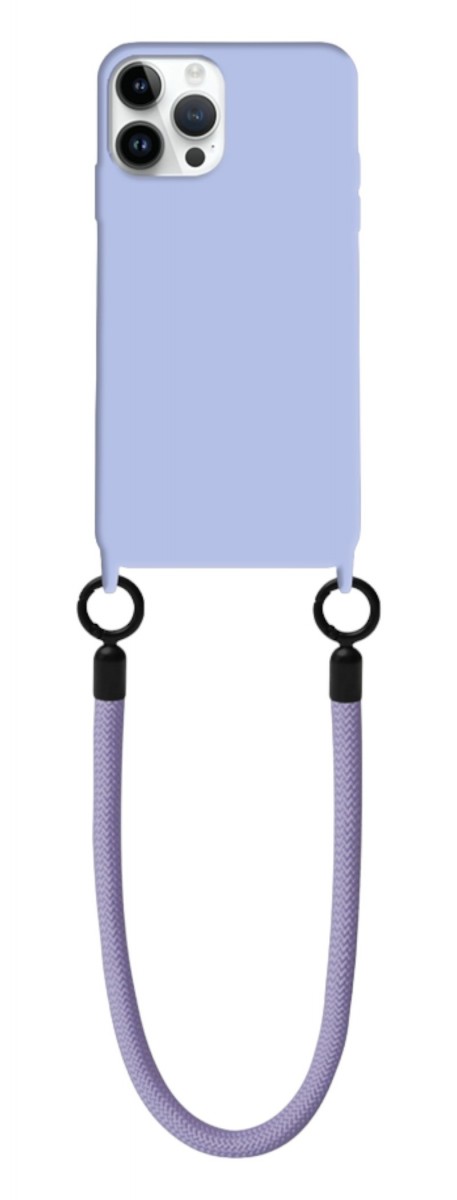 Zadní kryt TopQ Minimalist Wrist Strap na mobil iPhone 14 Pro modrý