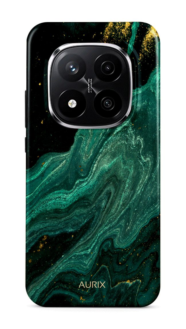 Luxusní kryt AURIX Xiaomi Redmi Note 15 Pro 5G Green Lagoon