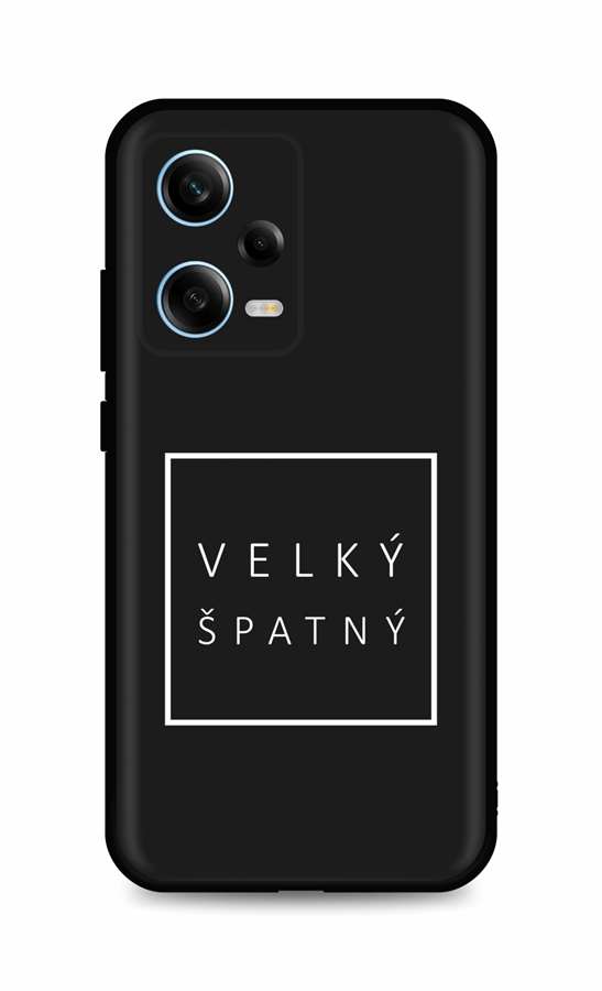 Zadní kryt TopQ DARK na mobil Xiaomi Redmi Note 12 Pro 5G Velký špatný