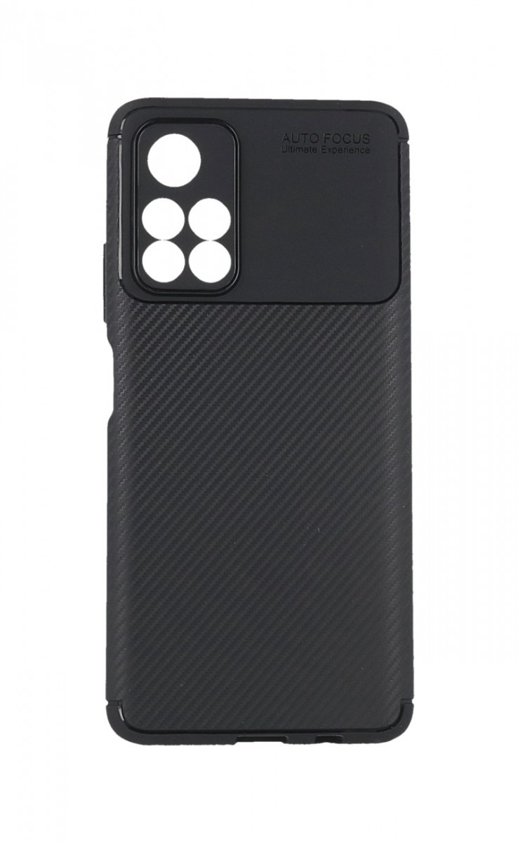Zadní kryt TopQ Carbon Elite na mobil Xiaomi Poco M4 Pro 5G černý