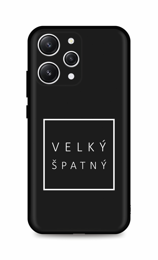 Zadní kryt TopQ DARK na mobil Xiaomi Redmi 12 Velký špatný
