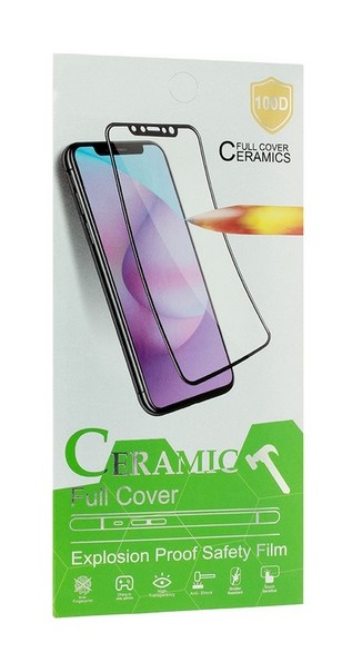 Ochranná fólie na displej Ceramic na mobil Xiaomi Redmi A1 Full Cover černá