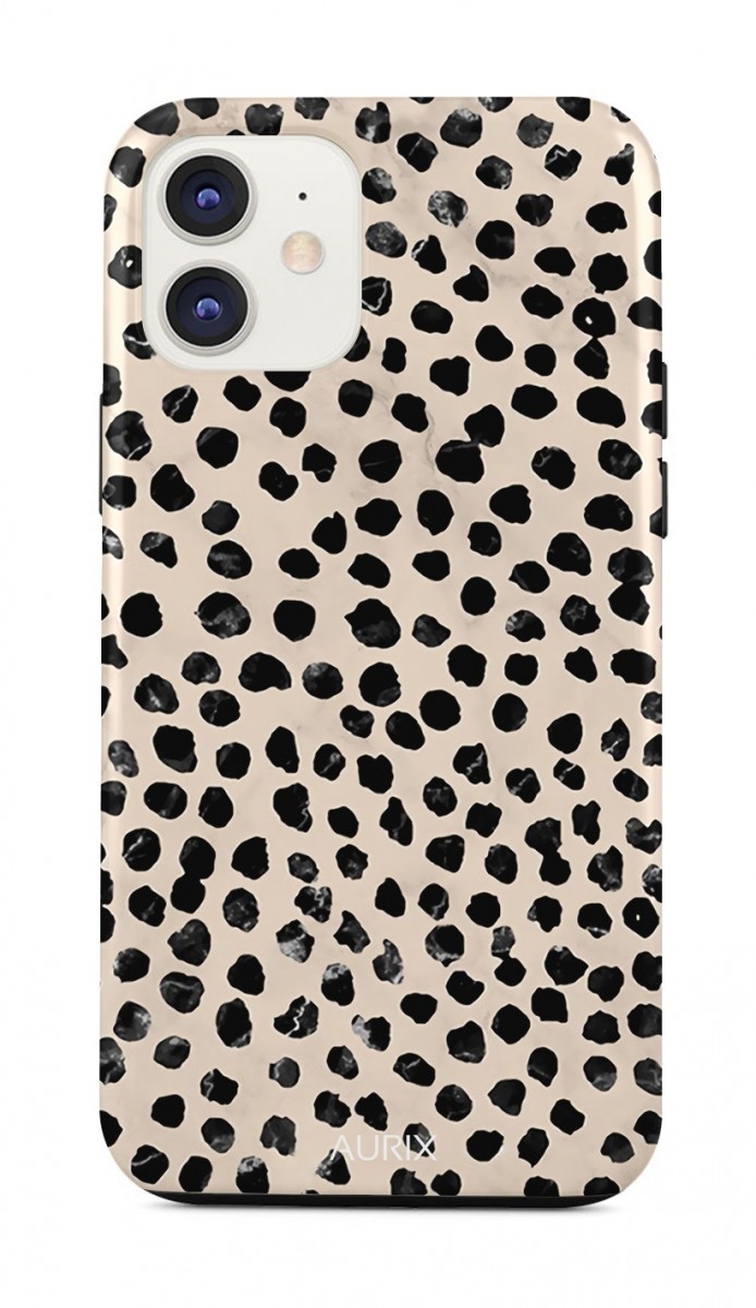 Luxusní kryt AURIX iPhone 11 Minimalist Dots
