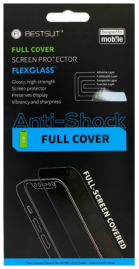 Tvrzené sklo BestSuit na mobil iPhone 14 Pro Full Cover černé