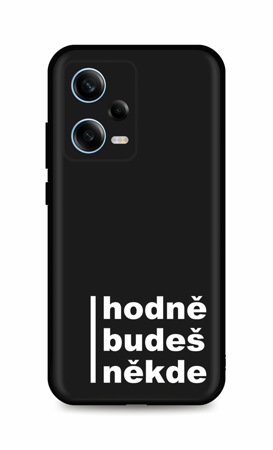 Zadní kryt TopQ DARK na mobil Xiaomi Redmi Note 12 Pro+ 5G Hodně budeš někde