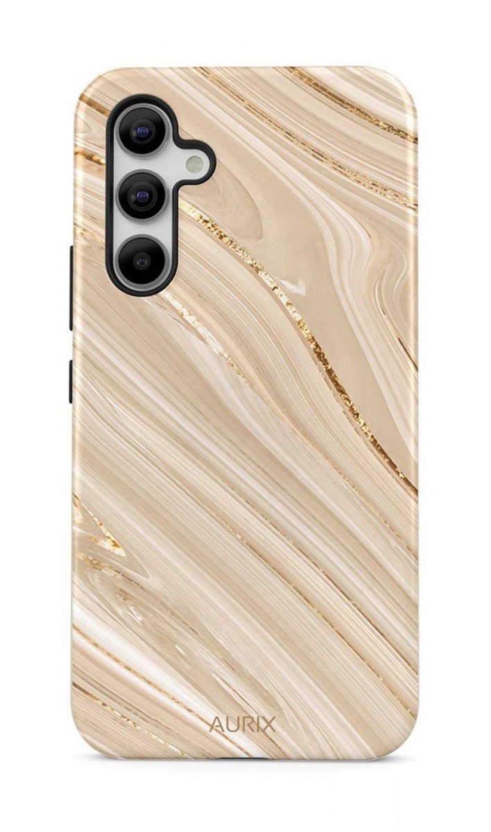 Luxusní kryt AURIX Samsung A54 5G Golden Sands