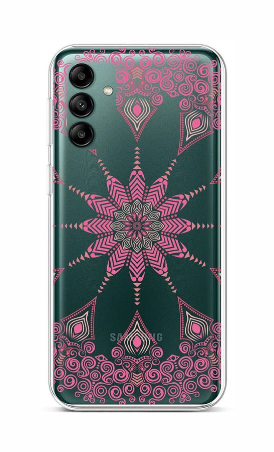 Zadní kryt TopQ na mobil Samsung A04s Pink Mandala