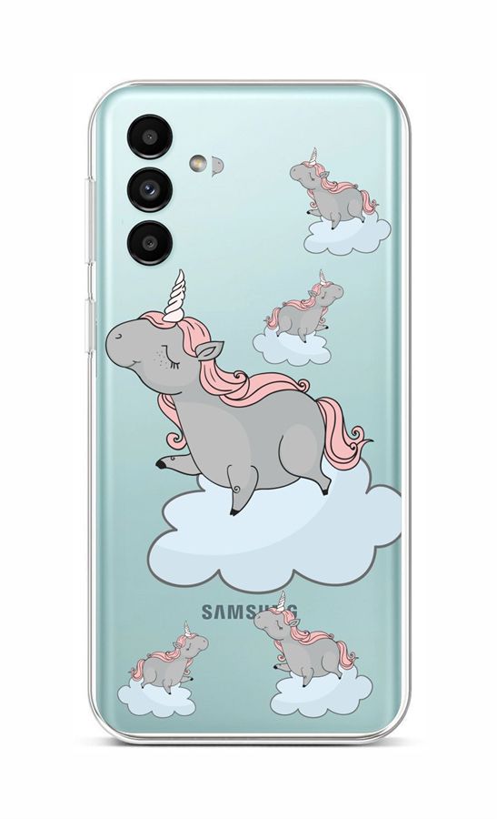 Zadní kryt TopQ na mobil Samsung A13 5G Grey Unicorns