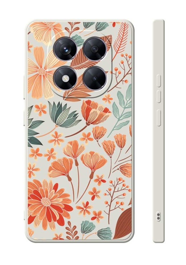 Zadní kryt TopQ Design na mobil Xiaomi Redmi Note 14 Pro+ 5G Luční kvítí